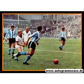 Autogramm Fussball | DFB | 1966 WM Foto | Helmut HALLER (Spielszene Argentinien)