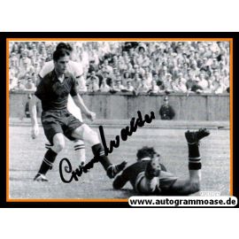 Autogramm Fussball | 1. FC Kaiserslautern | 1953 Foto | Ottmar WALTER (Spielszene Finale)