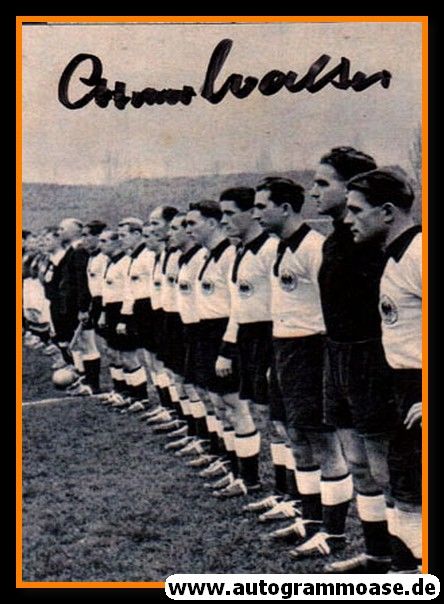 Mannschaftsfoto Fussball | DFB | 1950 + AG Ottmar WALTER