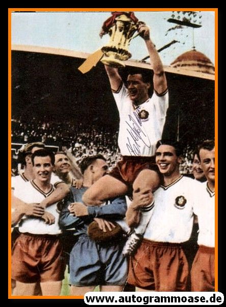 Mannschaftsfoto Fussball | Bolton Wanderers | 1958 + AG Nat LOFTHOUSE (FA Cup Color)