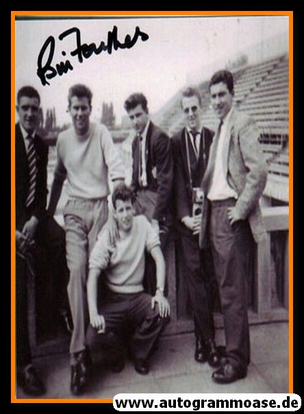 Autogramm Fussball | Manchester United | 1950er Foto | Bill FOULKES (Gruppenbild) 1