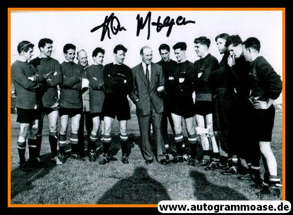Mannschaftsfoto Fussball | Manchester United | 1950er + AG Kenny MORGANS (Training)