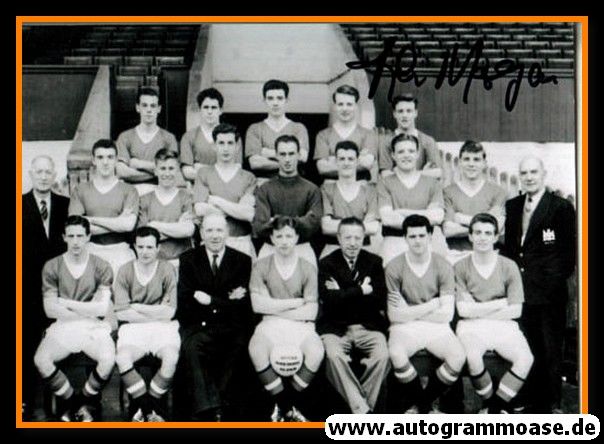 Mannschaftsfoto Fussball | Manchester United | 1957 + 2 AG (McGUINESS + MORGANS)