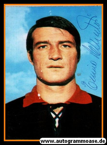 Autogramm Fussball | Italien | 1970er Foto | Enrico ALBERTOSI (Portrait Color)