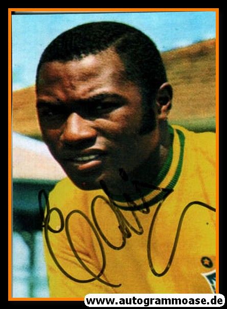 Autogramm Fussball | Brasilien | 1970 WM Foto | EDU (Portrait Color)
