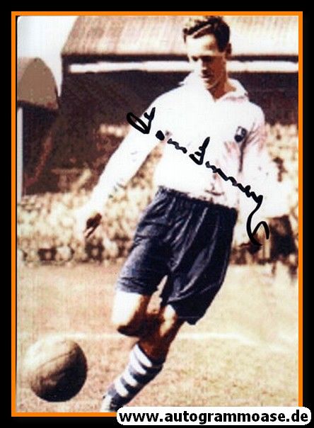 Autogramm Fussball | England | 1950er Foto | Tom FINNEY (Spielszene Color) 2