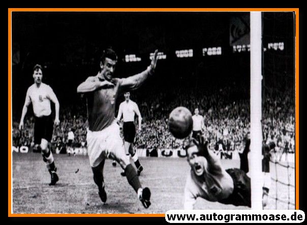 Autogramm Fussball | England | 1950er Foto | Bert WILLIAMS (Spielszene SW) 2
