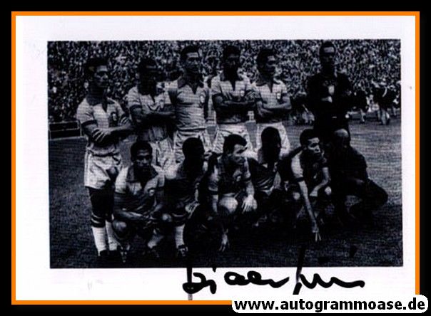 Mannschaftsfoto Fussball | Brasilien | 1958 WM + AG Jose ALTAFINI