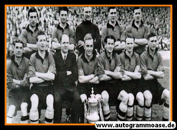Mannschaftsfoto Fussball | Wolverhampton Wanderers | 1960 + AG Bert WILLIAMS (FA Cup)