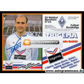 Autogramm Fussball | SV Waldhof Mannheim | 1986 | Dimitrios TSIONANIS
