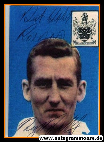 Autogramm Fussball | England | 1950er Foto | Roy BENTLEY (Portrait Color)