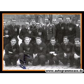 Mannschaftsbild Fussball | DFB | 1942 + AG Albert SING (Spiel Ungarn)