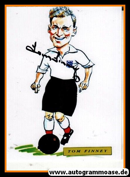 Autogramm Fussball | England | Tom FINNEY (Foto Comic)