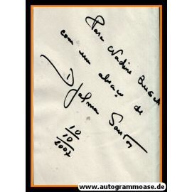 Autograph Fussball | Brasilien | Djalma SANTOS (Gruss)