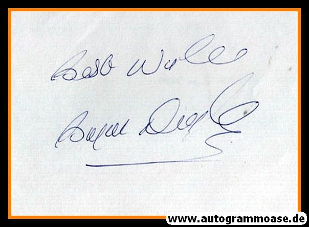 Autograph Fussball | England | Bryan DOUGLAS