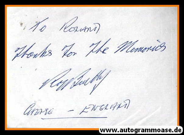 Autograph Fussball | England | Roy BENTLEY (Gruss)