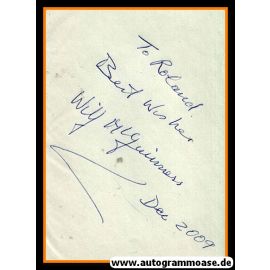 Autograph Fussball | Manchester United | Wilf McGUINESS (Gruss)