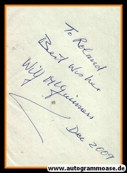 Autograph Fussball | Manchester United | Wilf McGUINESS (Gruss)