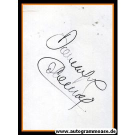 Autograph Fussball | Frankreich | Dominique COLONNA (1950er)
