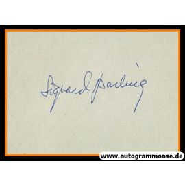 Autograph Fussball | Schweden | Sigvard PARLING (1950er)