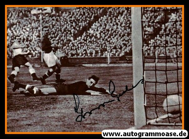 Autogramme Fussball | England + Ungarn | 1953 Foto | 2 AG (Grosics, Robb)