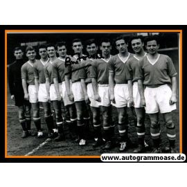 Mannschaftsfoto Fussball | Manchester United | 1957 + AG Bill FOULKES