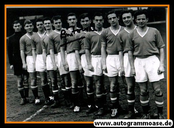 Mannschaftsfoto Fussball | Manchester United | 1957 + AG Bill FOULKES