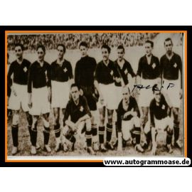 Mannschaftsfoto Fussball | Schweiz | 1938 WM + AG Paul AEBI (Spiel DFB) 1