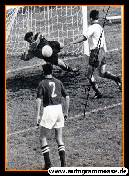 Autogramm Fussball | Schweden | 1958 WM Foto | Kurt HAMRIN (Spielszene UdSSR) 2