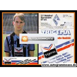 Autogramm Fussball | SV Waldhof Mannheim | 1987 | Gerd DAIS