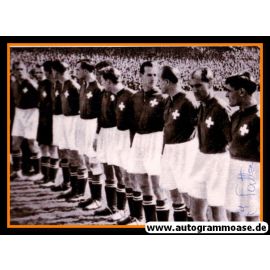 Mannschaftsfoto Fussball | Schweiz | 1951 + AG Jacques FATTON (Spiel DFB)