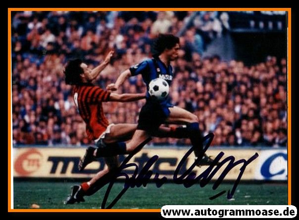 Autogramm Fussball | Inter Mailand | 1980er Foto | Fulvio COLLOVATI (Spielszene Milan)