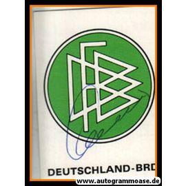 Autogramm Fussball | DFB | 1990 Panini | Wolfgang OVERATH (23)