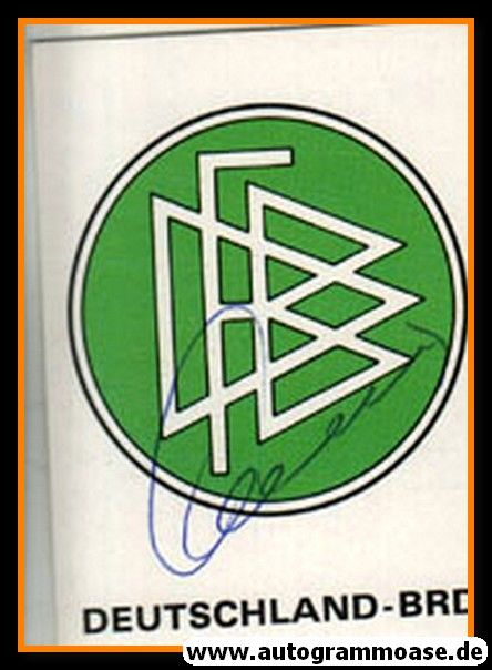 Autogramm Fussball | DFB | 1990 Panini | Wolfgang OVERATH (23)