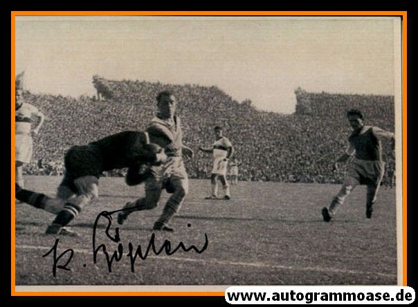 Autogramm Fussball | VfB Stuttgart | 1952 Foto | Karl BÖGELEIN (Spielszene Saarbrücken) 2