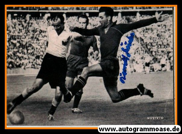 Autogramme Fussball | 1. FC Kaiserslautern | 1951 Foto | FUCHS + RASCH (Spiel Münster)