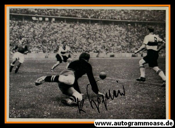 Autogramm Fussball | VfB Stuttgart | 1952 Foto | Karl BÖGELEIN (Spielszene TB Berlin)