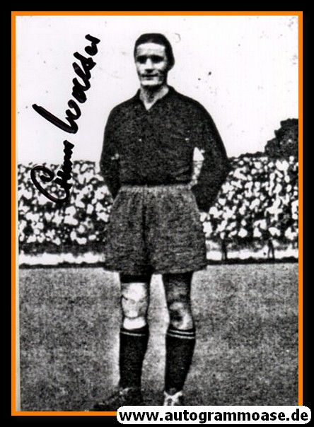 Autogramm Fussball | 1. FC Kaiserslautern | 1950 Foto | Ottmar WALTER (Portrait SW)