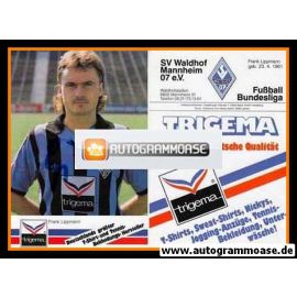 Autogramm Fussball | SV Waldhof Mannheim | 1987 | Frank LIPPMANN