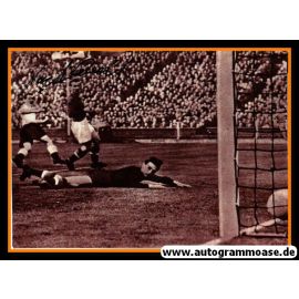 Autogramm Fussball | England | 1953 Foto | Jackie SEWELL (Spielszene Ungarn)