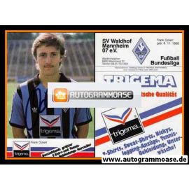 Autogramm Fussball | SV Waldhof Mannheim | 1987 | Frank OCKERT