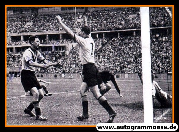 Autogramm Fussball | Borussia Dortmund | 1952 Foto | Alfred NIEPIEKLO (Jubelszene SW)