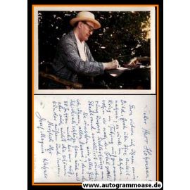 Autogramm Literatur | Josef Magnus WEHNER | 1960er (Portrait Color Brief)