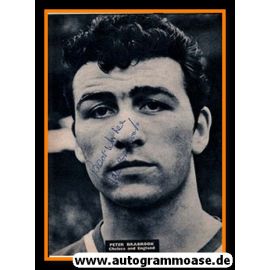 Autogramm Fussball | FC Chelsea | 1950er | Peter BRABROOK (Portrait SW XL)