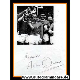 Autogramm Fussball | Manchester United | 1963 | Albert QUIXALL (Pokalsieg SW XL)