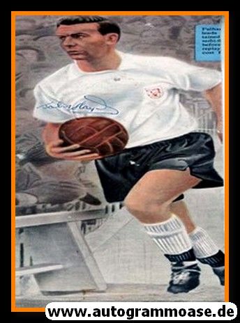 Autogramm Fussball | FC Fulham | 1950er | Johnny HAYNES (Portrait Color)