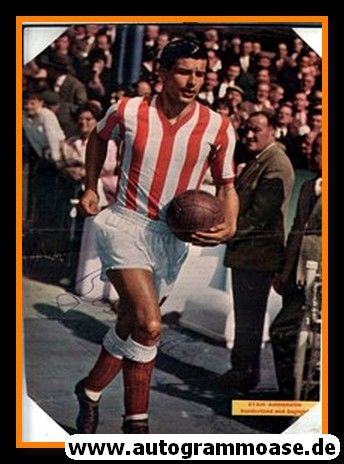 Autogramm Fussball | AFC Sunderland | 1950er | Stan ANDERSON (Portrait Color XL)