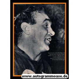 Autogramm Fussball | Wolverhampton Wanderers | 1961 | Billy WRIGHT (Portrait SW)