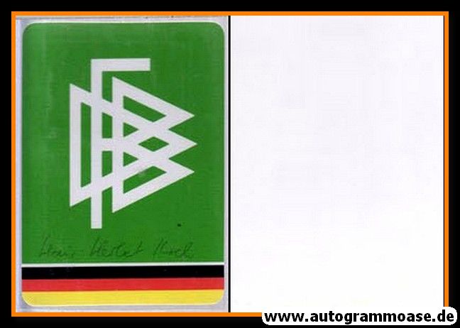 Autograph Fussball | Heinz-Herbert KREH (DFB 1960er) 1
