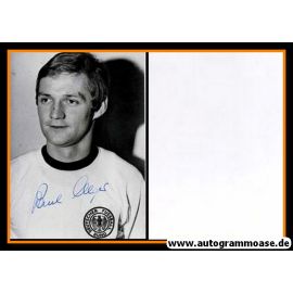 Autogramm Fussball | DFB | 1970er Foto | Paul ALGER (Portrait SW)